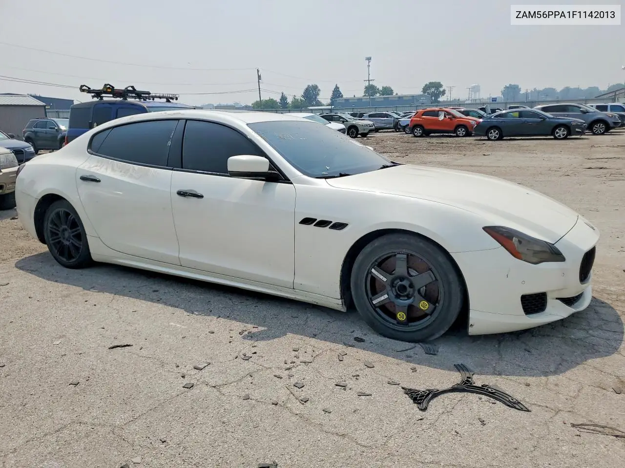 2015 Maserati Quattroporte Gts VIN: ZAM56PPA1F1142013 Lot: 61083546
