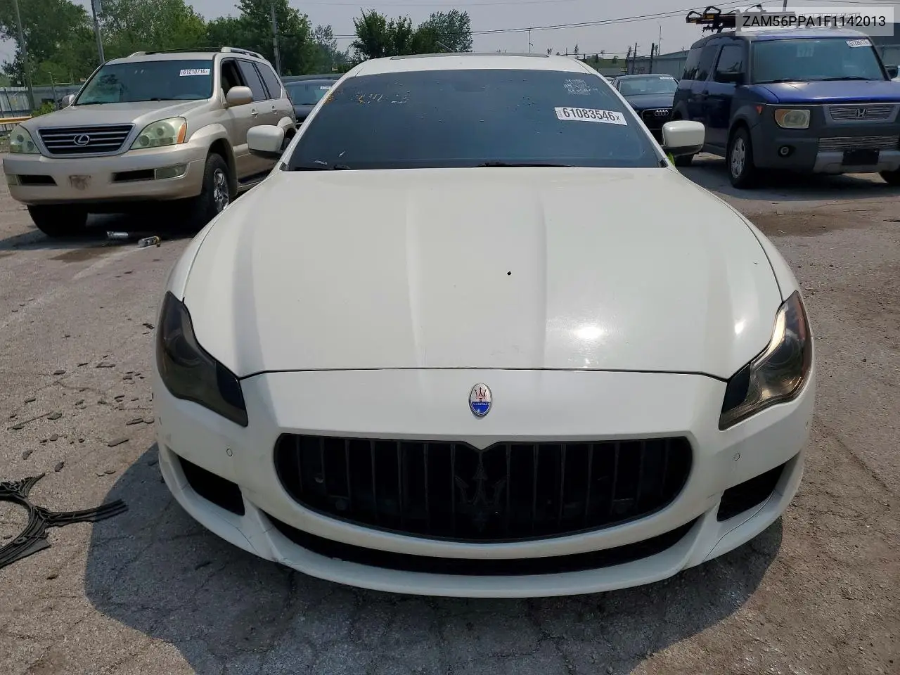 2015 Maserati Quattroporte Gts VIN: ZAM56PPA1F1142013 Lot: 61083546