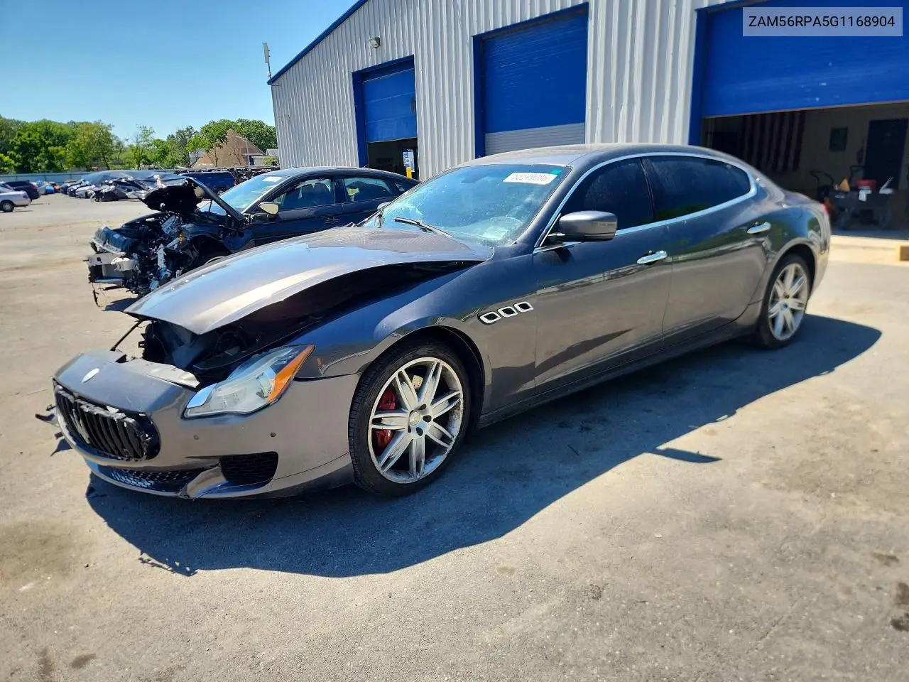 2016 Maserati Quattroporte S VIN: ZAM56RPA5G1168904 Lot: 55549086