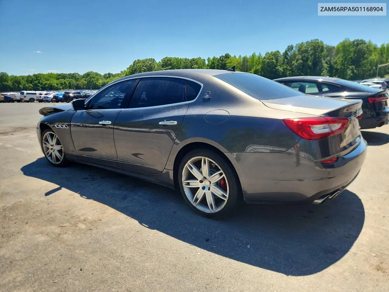 2016 Maserati Quattroporte S VIN: ZAM56RPA5G1168904 Lot: 55549086