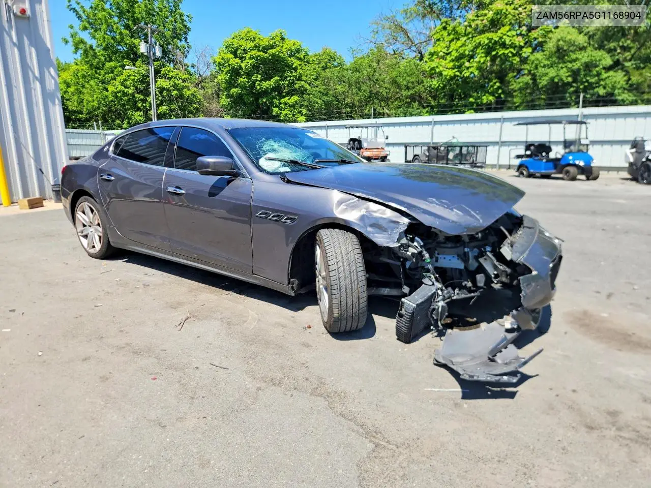 2016 Maserati Quattroporte S VIN: ZAM56RPA5G1168904 Lot: 55549086