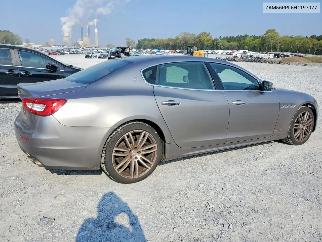 2017 Maserati Quattroporte S VIN: ZAM56RPL5H1197077 Lot: 47197196