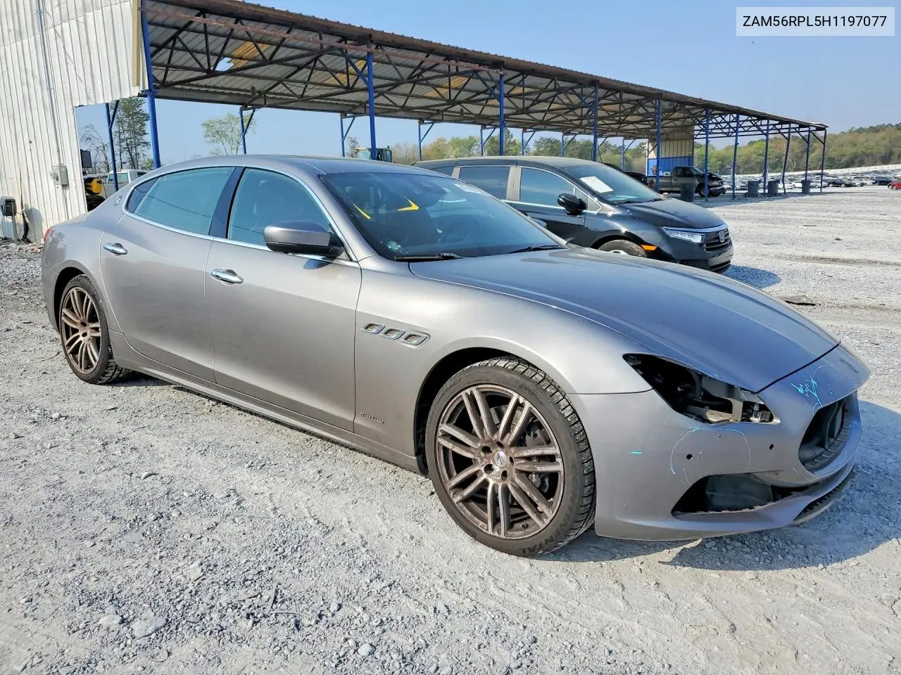 2017 Maserati Quattroporte S VIN: ZAM56RPL5H1197077 Lot: 47197196