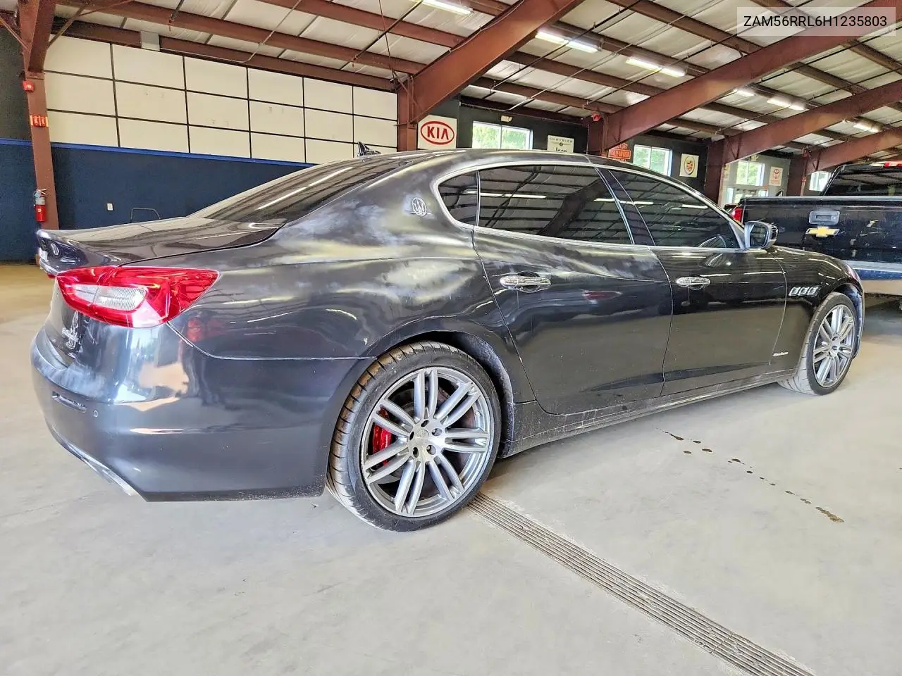 2017 Maserati Quattroporte S VIN: ZAM56RRL6H1235803 Lot: 59240026