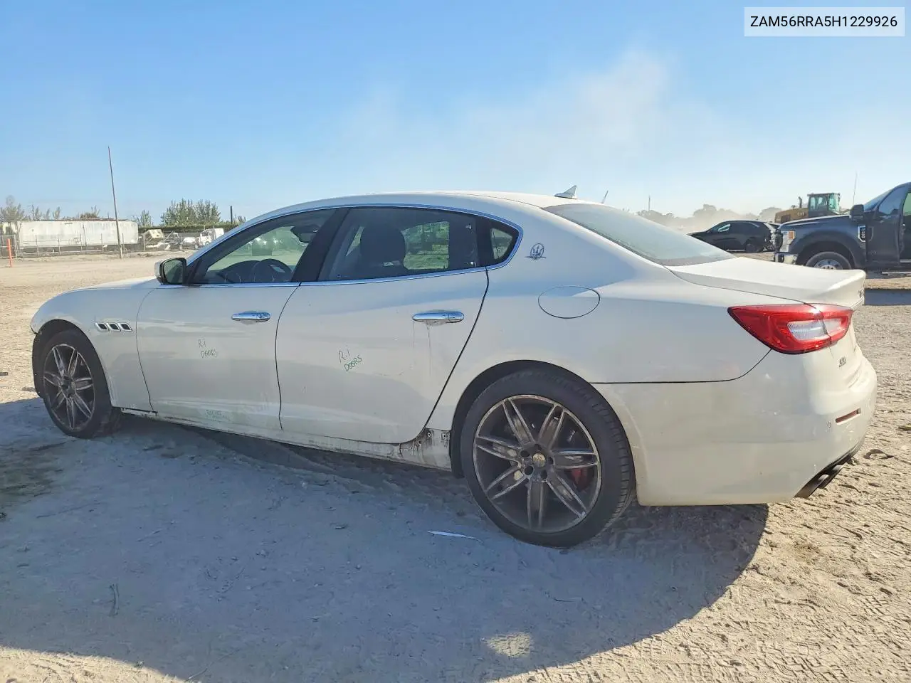 2017 Maserati Quattroporte S VIN: ZAM56RRA5H1229926 Lot: 76208295