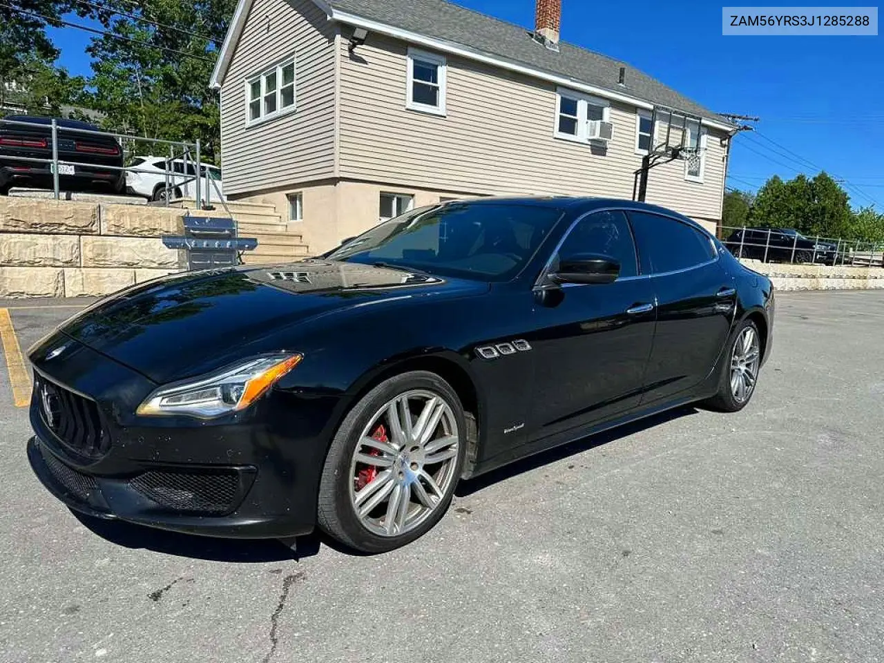 2018 Maserati Quattroporte S VIN: ZAM56YRS3J1285288 Lot: 56631206