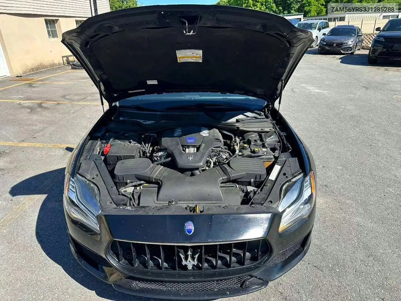 2018 Maserati Quattroporte S VIN: ZAM56YRS3J1285288 Lot: 56631206
