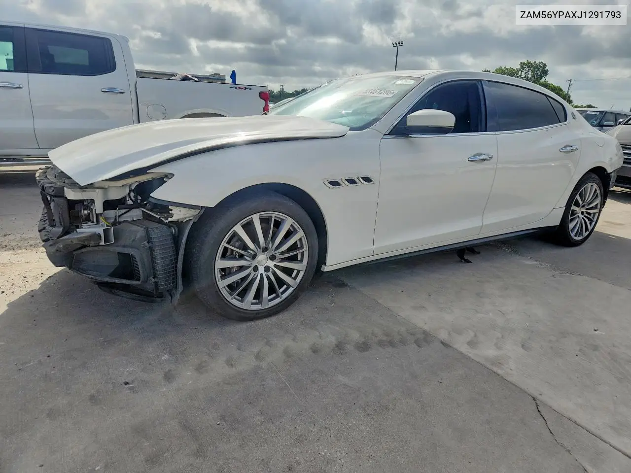 2018 Maserati Quattroporte S VIN: ZAM56YPAXJ1291793 Lot: 58451286
