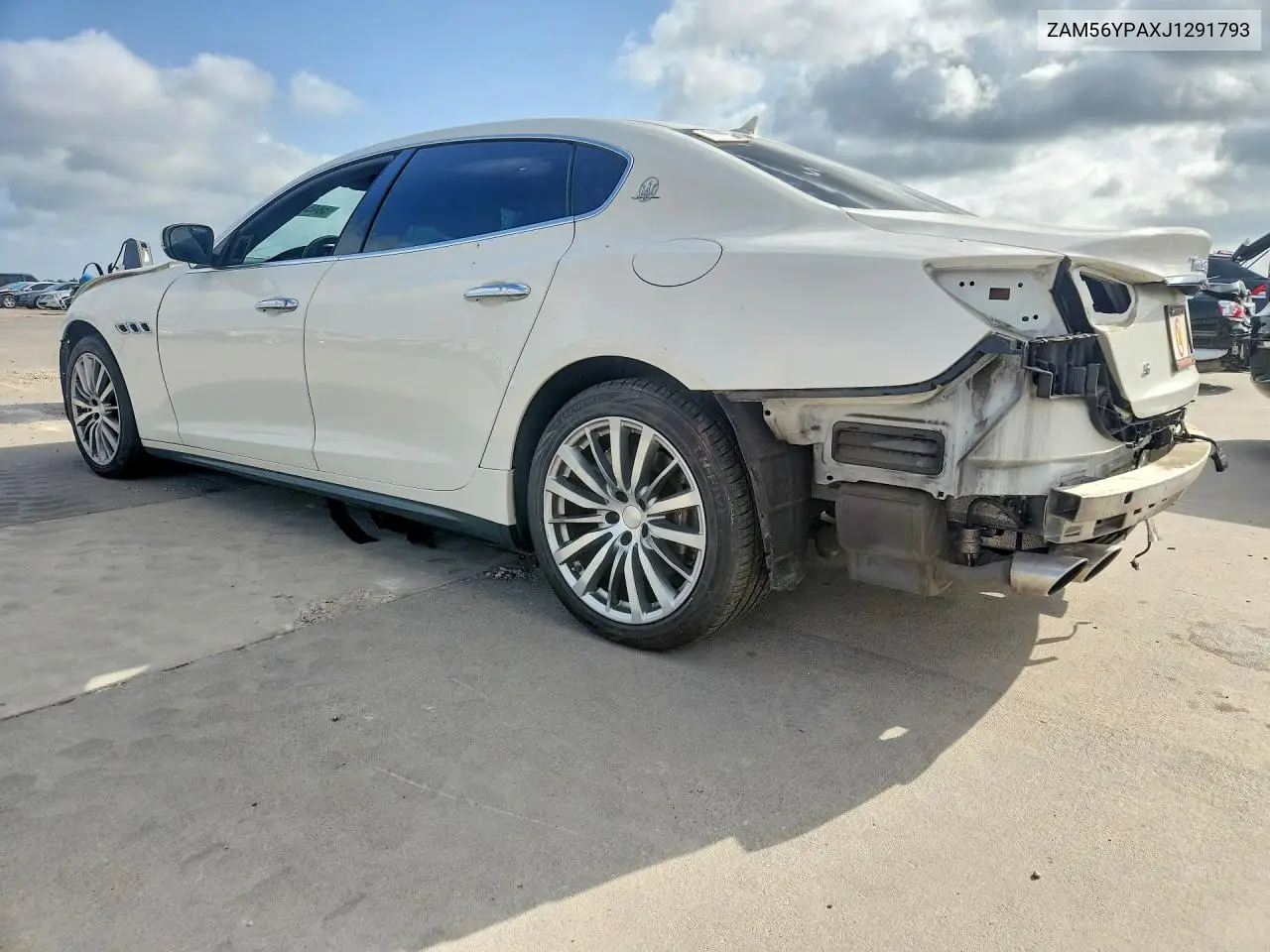 2018 Maserati Quattroporte S VIN: ZAM56YPAXJ1291793 Lot: 58451286