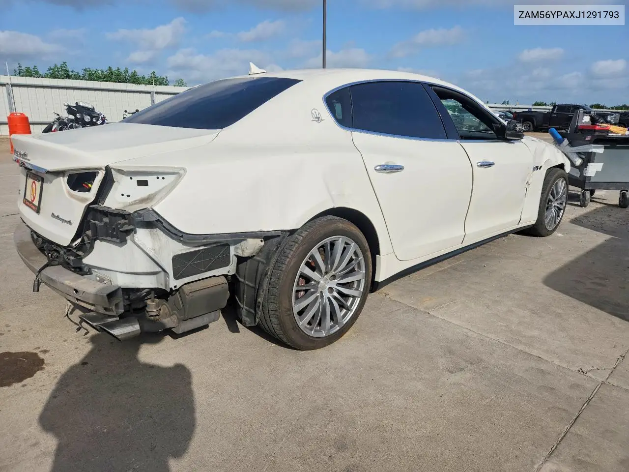 2018 Maserati Quattroporte S VIN: ZAM56YPAXJ1291793 Lot: 58451286
