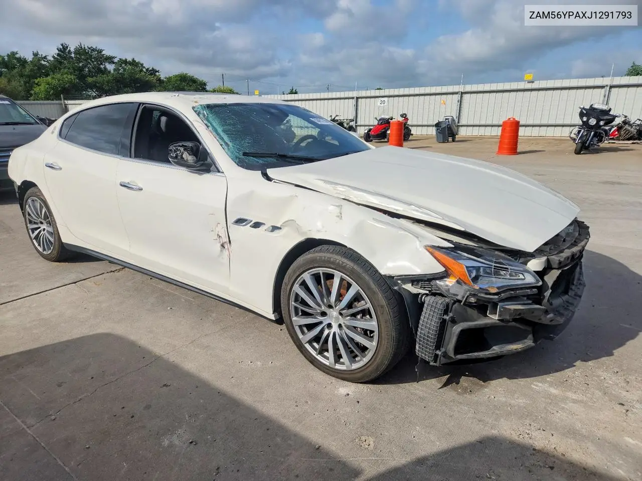 2018 Maserati Quattroporte S VIN: ZAM56YPAXJ1291793 Lot: 58451286