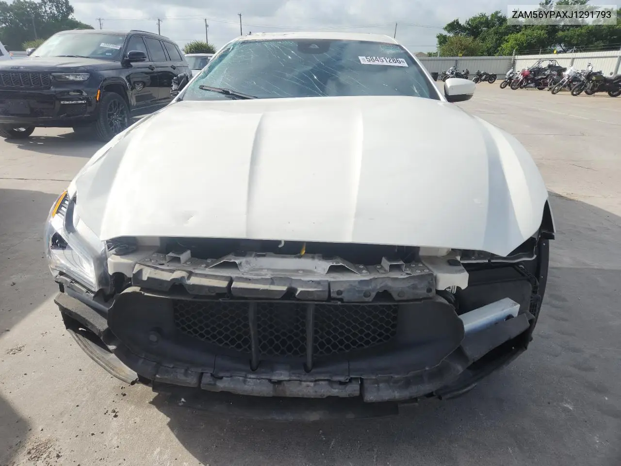2018 Maserati Quattroporte S VIN: ZAM56YPAXJ1291793 Lot: 58451286