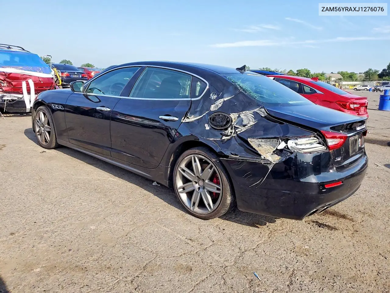 2018 Maserati Quattroporte S VIN: ZAM56YRAXJ1276076 Lot: 61186106