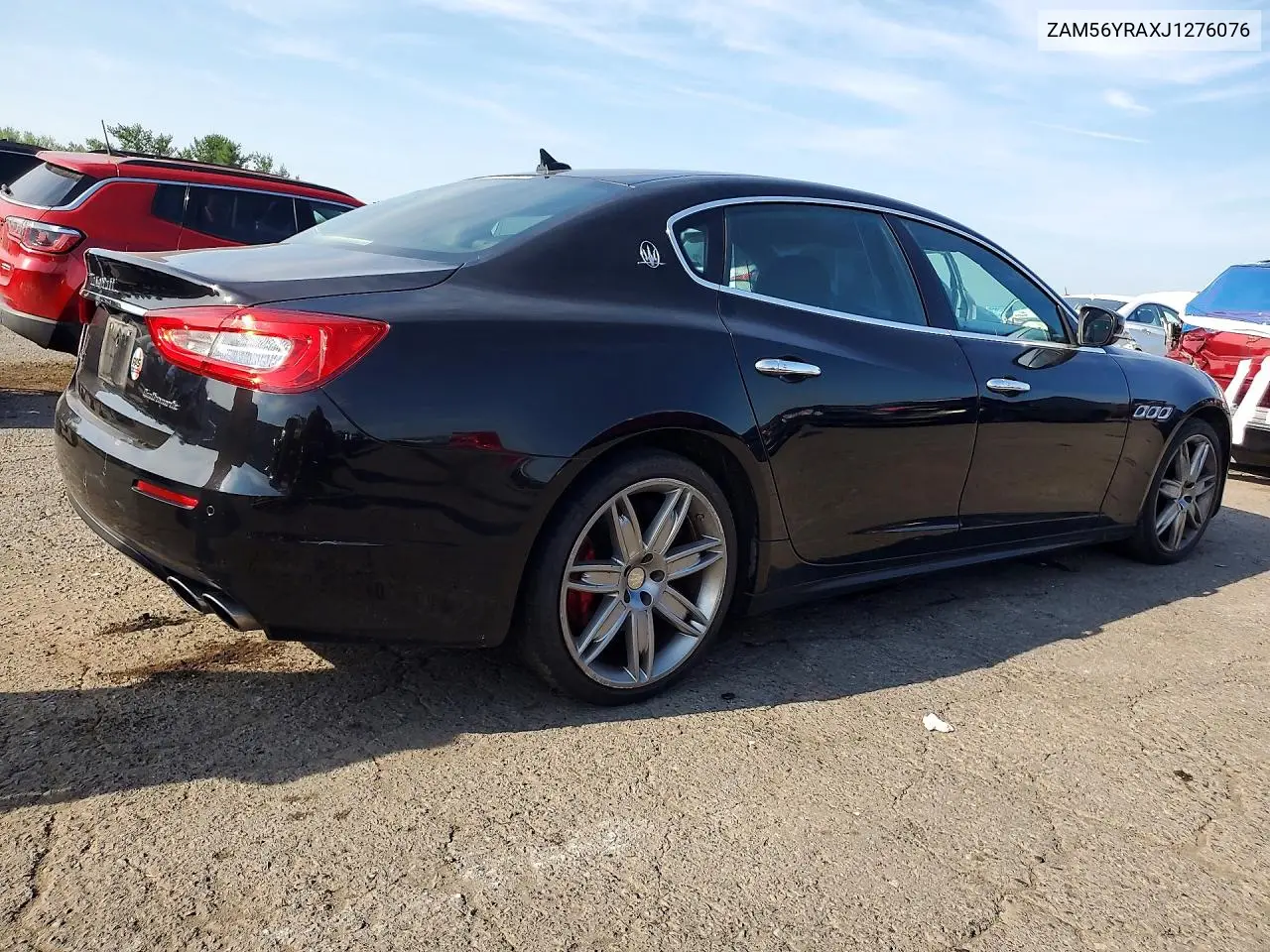 2018 Maserati Quattroporte S VIN: ZAM56YRAXJ1276076 Lot: 61186106