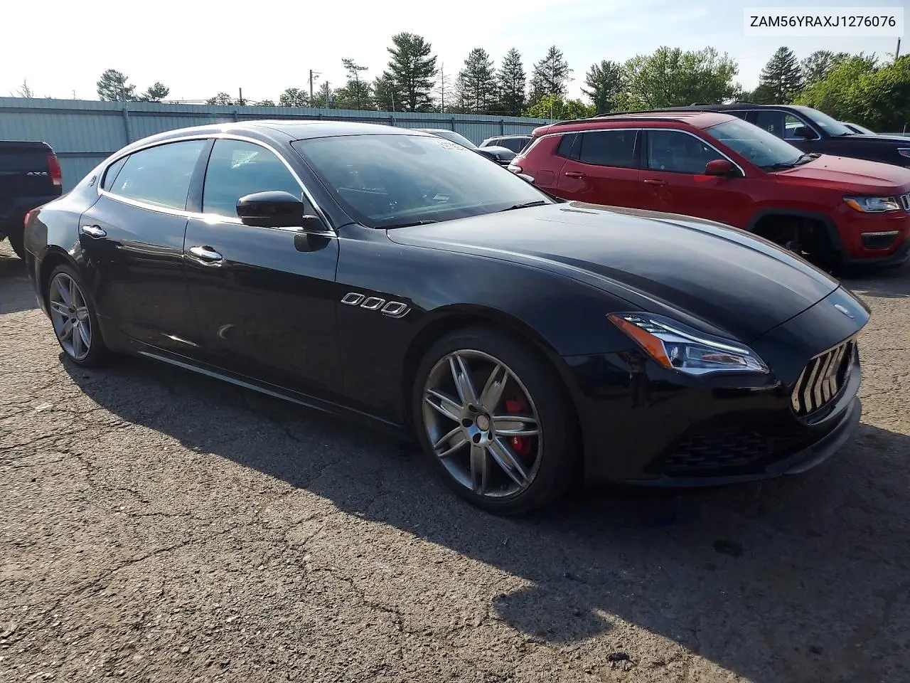 2018 Maserati Quattroporte S VIN: ZAM56YRAXJ1276076 Lot: 61186106