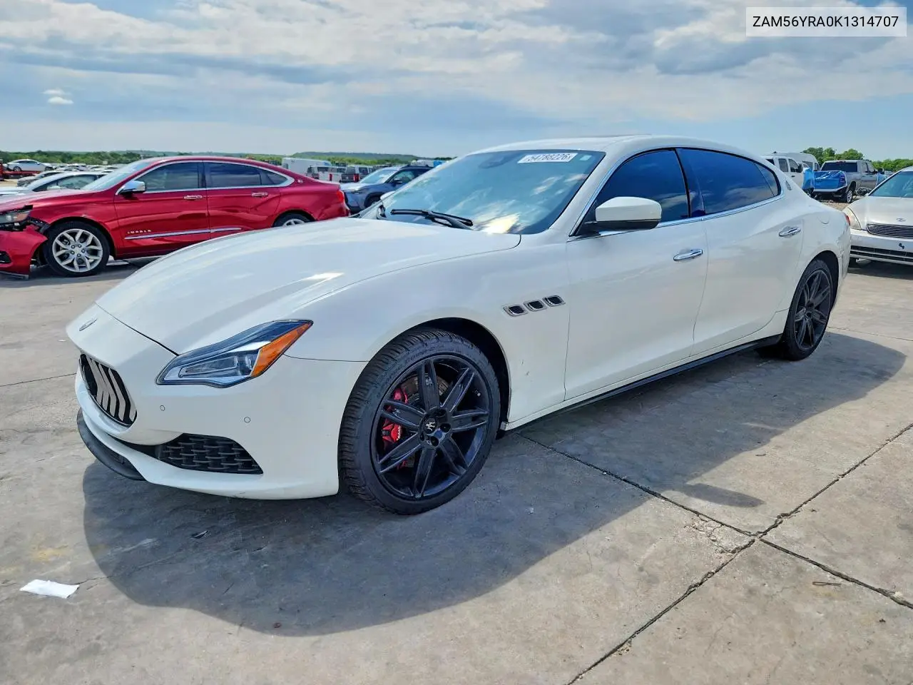 2019 Maserati Quattroporte S VIN: ZAM56YRA0K1314707 Lot: 54788226