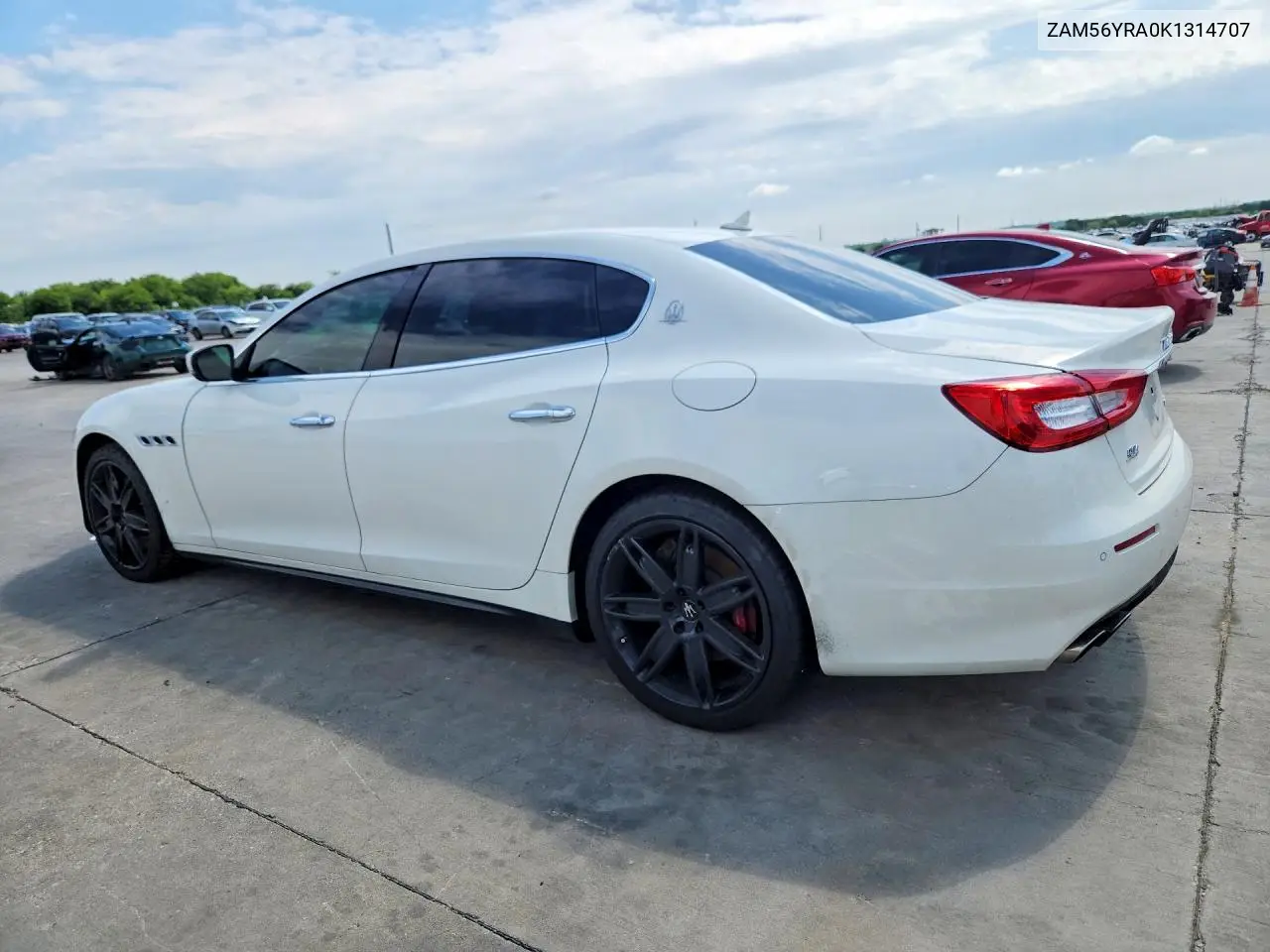 2019 Maserati Quattroporte S VIN: ZAM56YRA0K1314707 Lot: 54788226