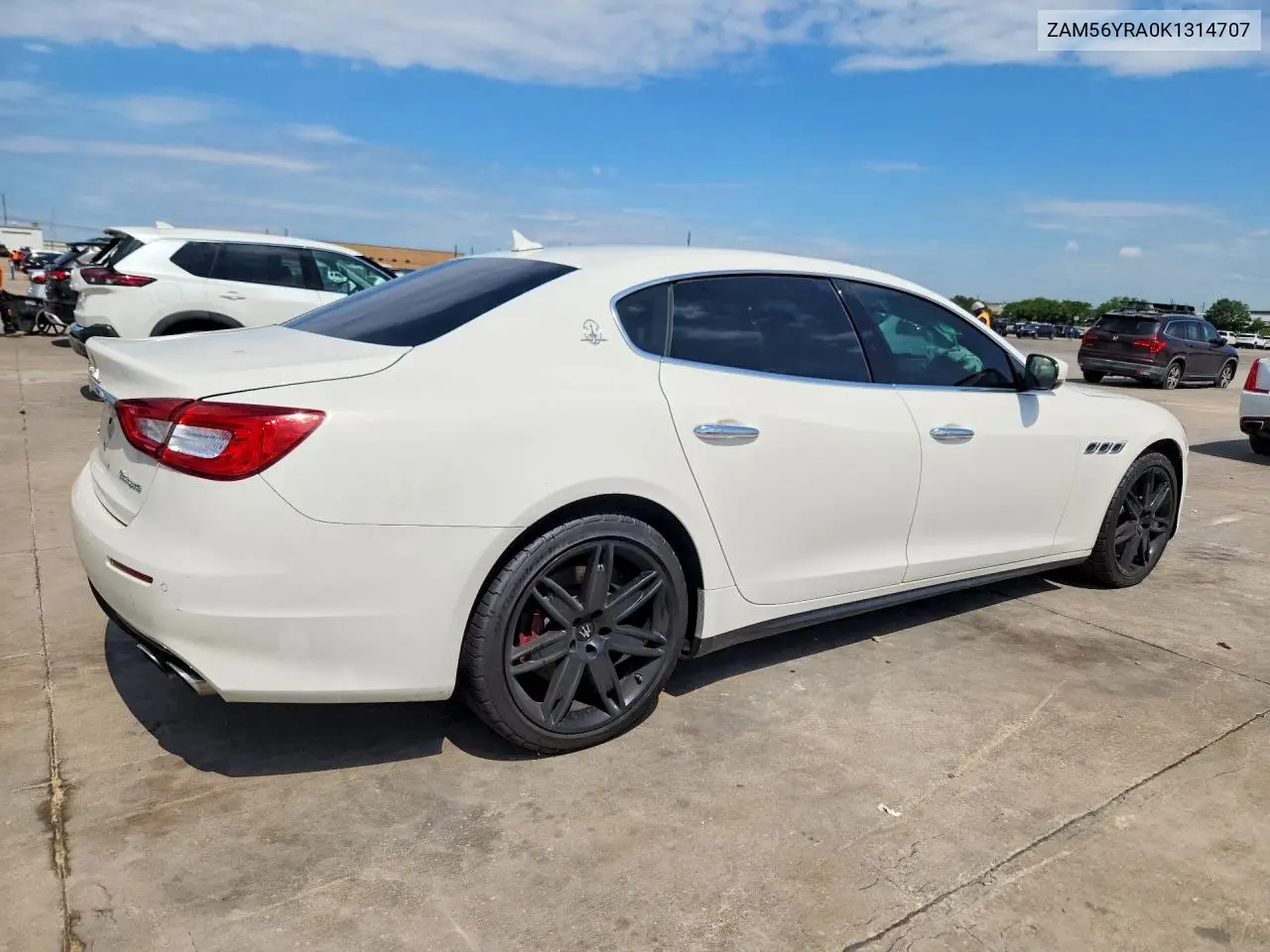 2019 Maserati Quattroporte S VIN: ZAM56YRA0K1314707 Lot: 54788226