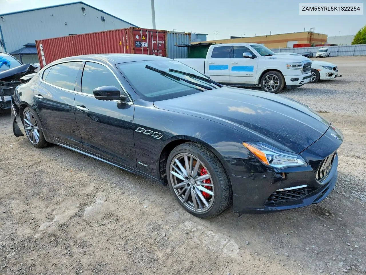 2019 Maserati Quattroporte S VIN: ZAM56YRL5K1322254 Lot: 58183416
