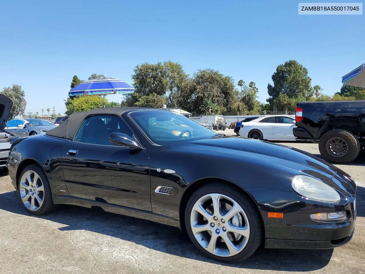 2005 Maserati Spyder Cambiocorsa VIN: ZAMBB18A550017045 Lot: 61403046