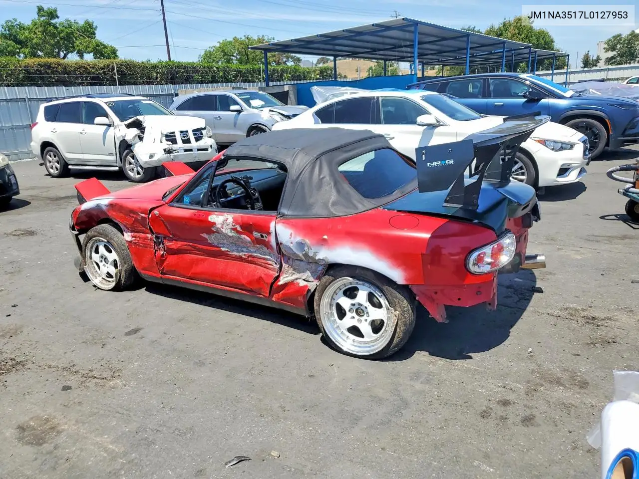 1990 Mazda Mx-5 Miata VIN: JM1NA3517L0127953 Lot: 55638426