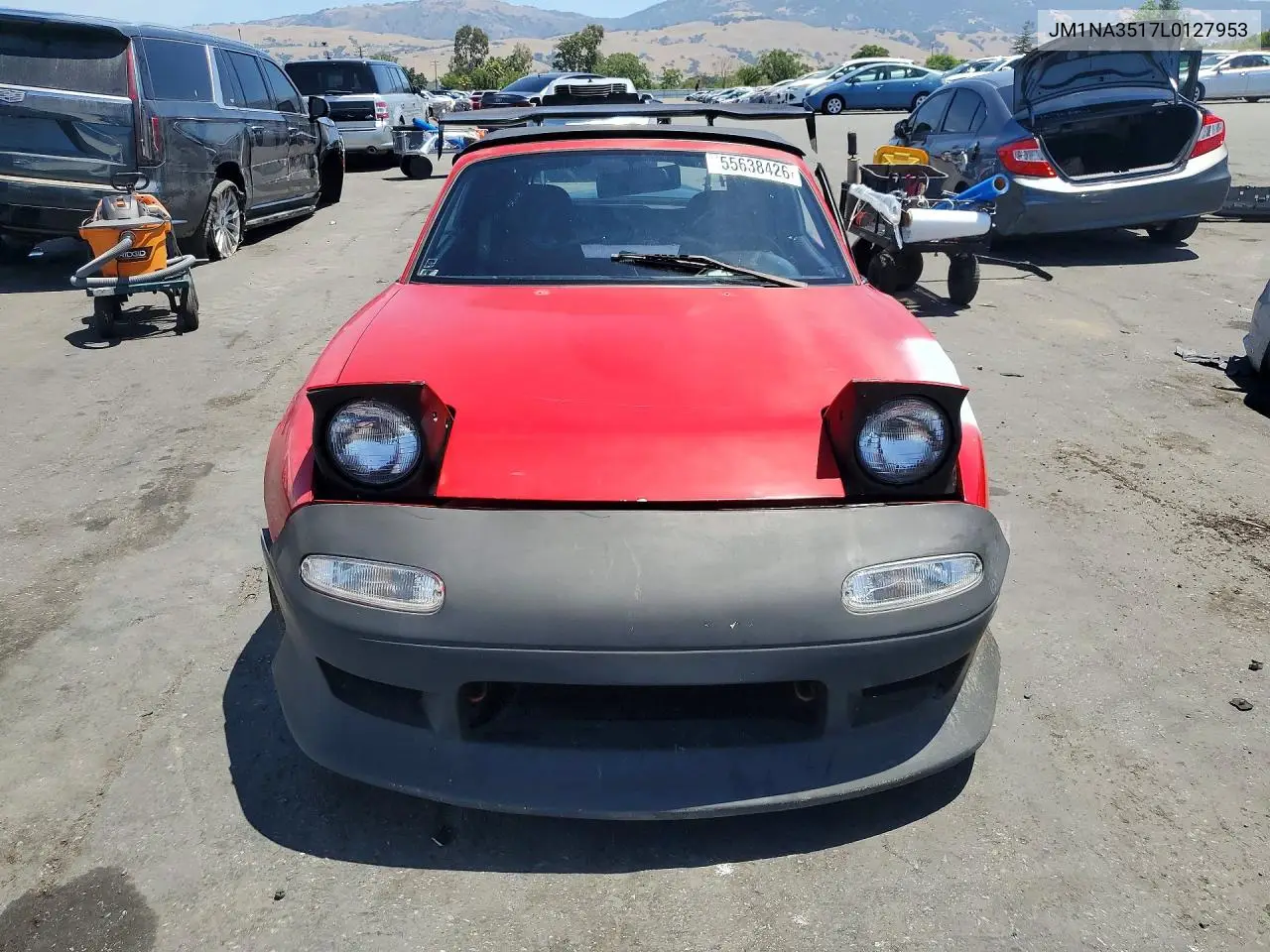 1990 Mazda Mx-5 Miata VIN: JM1NA3517L0127953 Lot: 55638426