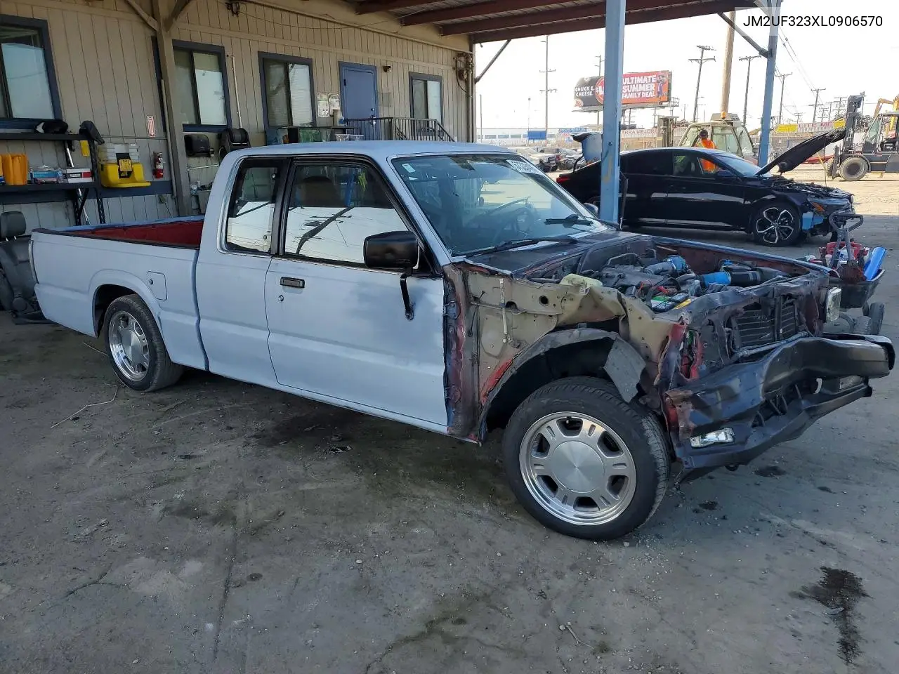 1990 Mazda B2200 Cab Plus VIN: JM2UF323XL0906570 Lot: 57333406