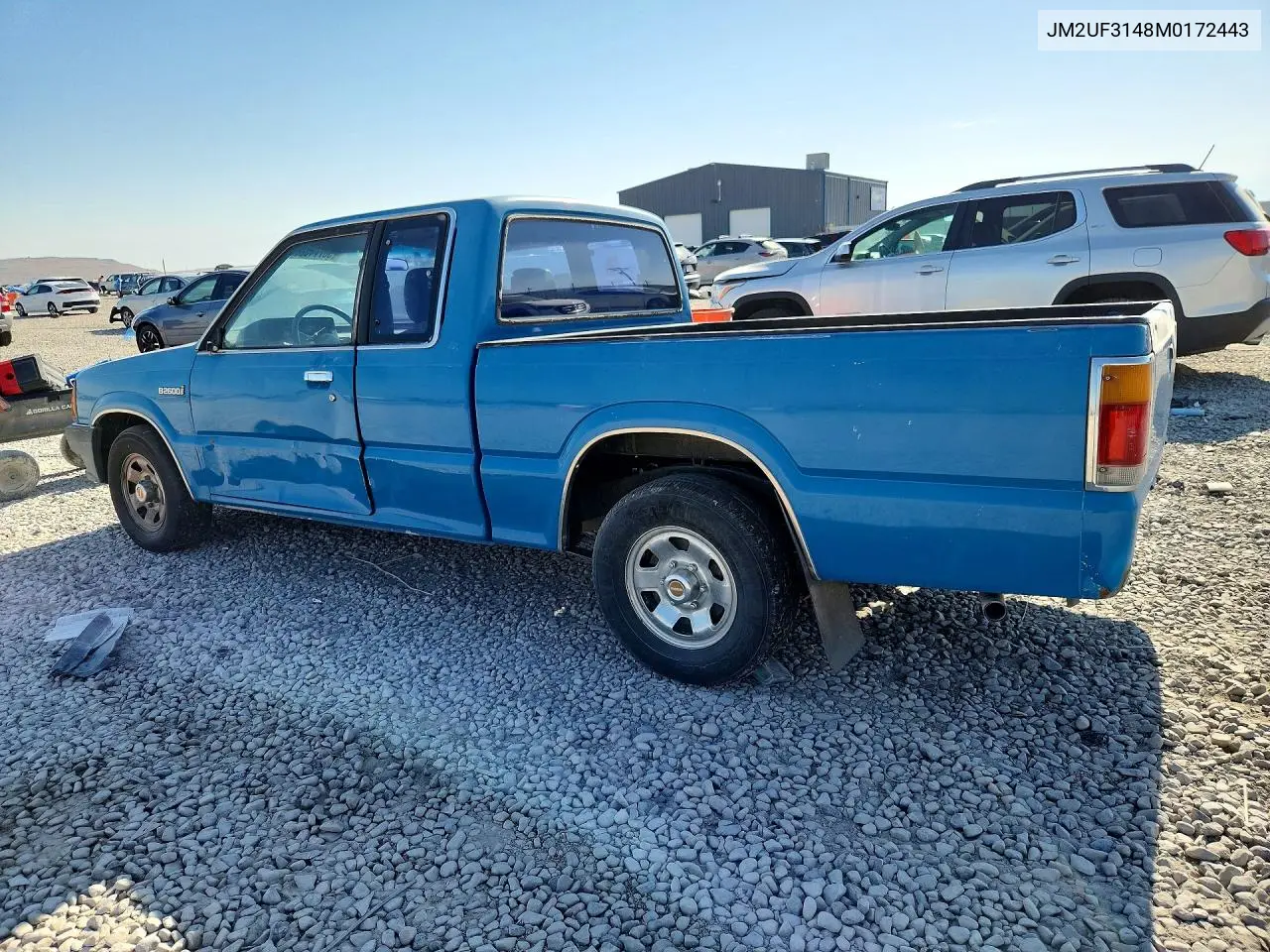 1991 Mazda B2600 Cab Plus VIN: JM2UF3148M0172443 Lot: 58771526