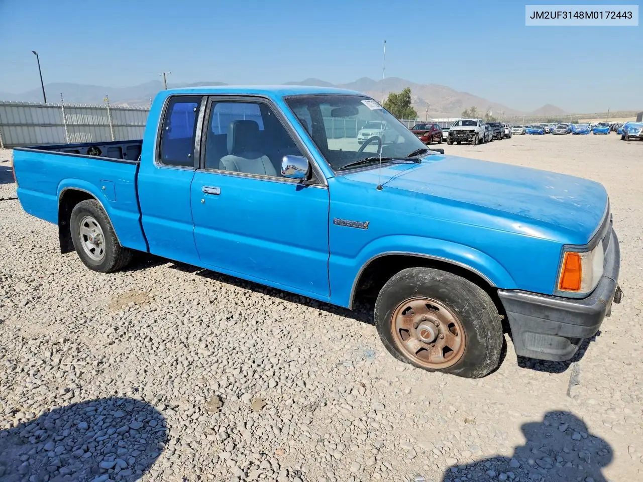 1991 Mazda B2600 Cab Plus VIN: JM2UF3148M0172443 Lot: 58771526