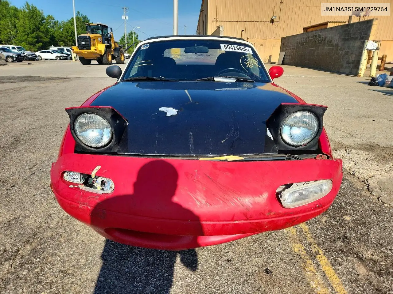 1991 Mazda Mx-5 Miata VIN: JM1NA3515M1229764 Lot: 60429456
