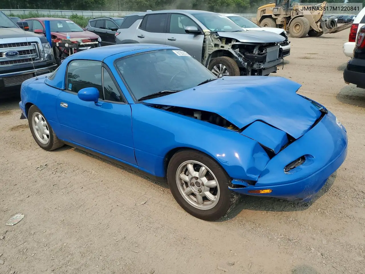 1991 Mazda Mx-5 Miata VIN: JM1NA3517M1220841 Lot: 61358226