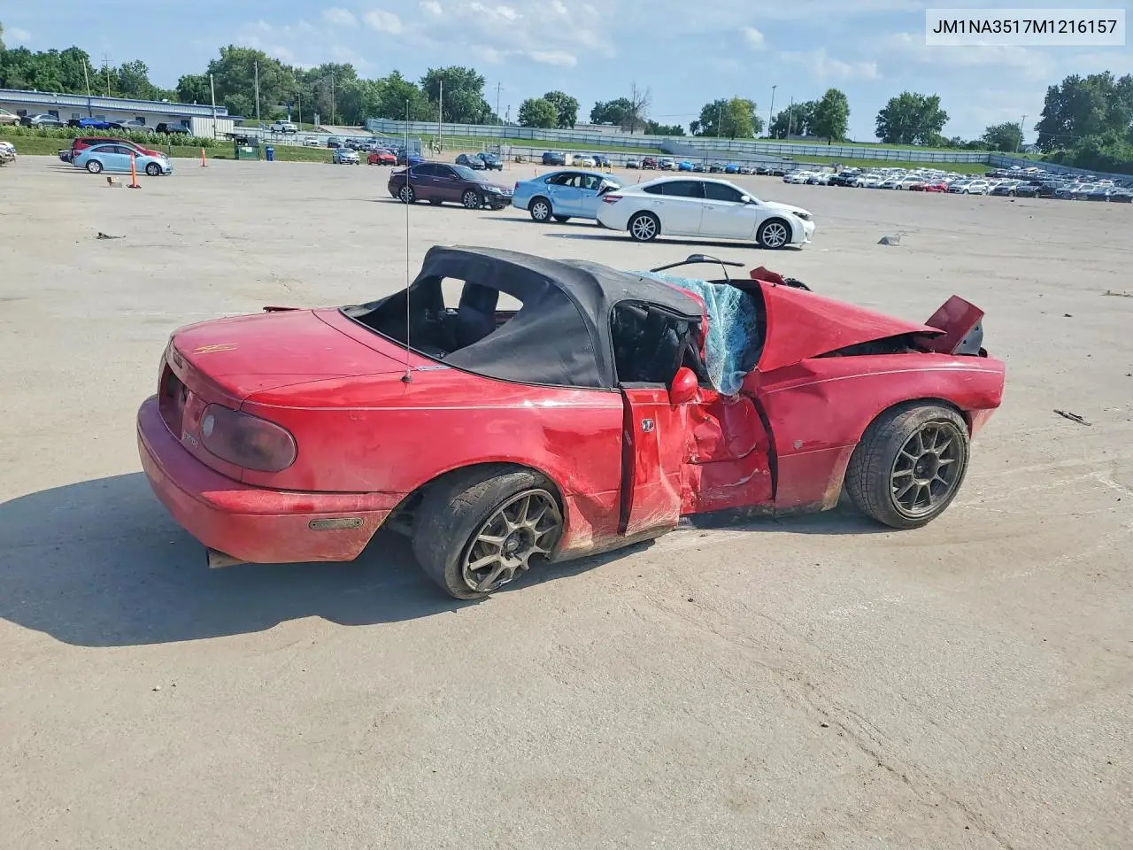 1991 Mazda Mx-5 Miata VIN: JM1NA3517M1216157 Lot: 62088346
