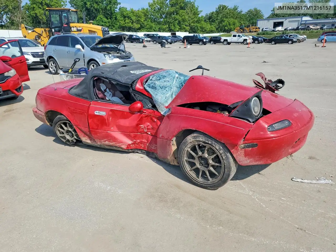 1991 Mazda Mx-5 Miata VIN: JM1NA3517M1216157 Lot: 62088346
