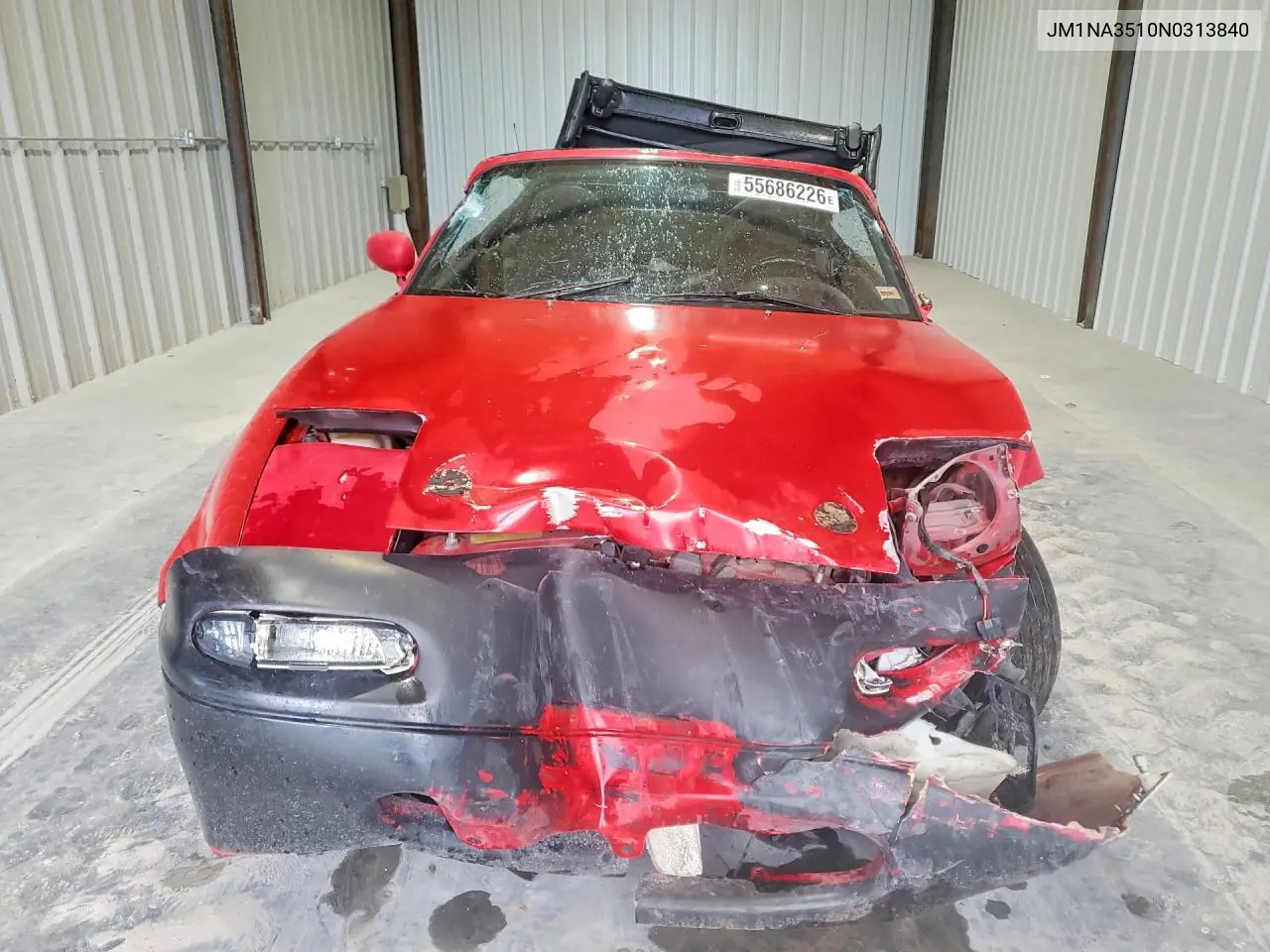 1992 Mazda Mx-5 Miata VIN: JM1NA3510N0313840 Lot: 55686226