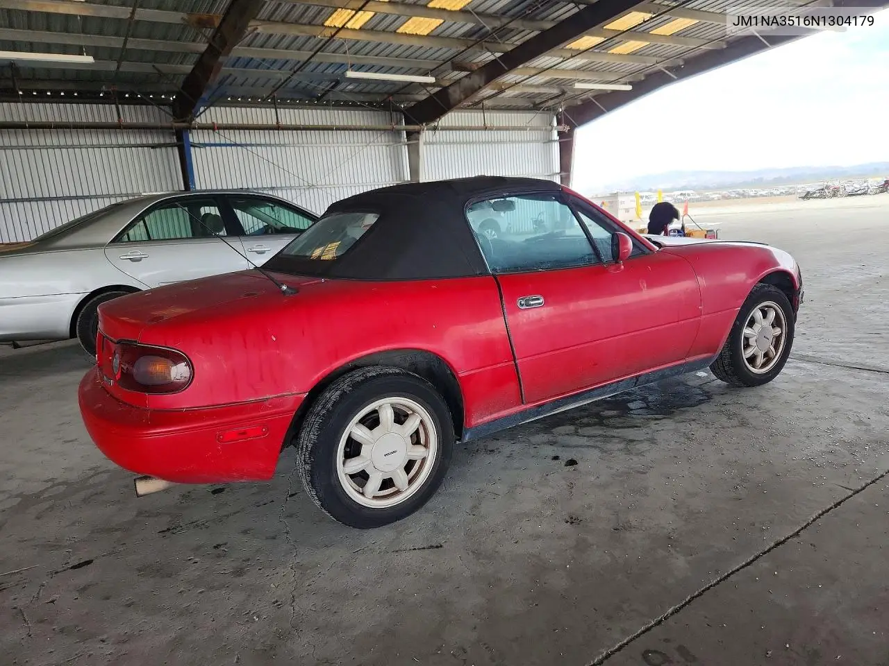 1992 Mazda Mx-5 Miata VIN: JM1NA3516N1304179 Lot: 61168306