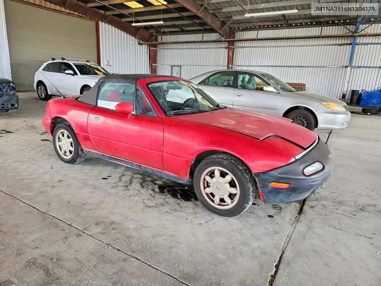 1992 Mazda Mx-5 Miata VIN: JM1NA3516N1304179 Lot: 61168306