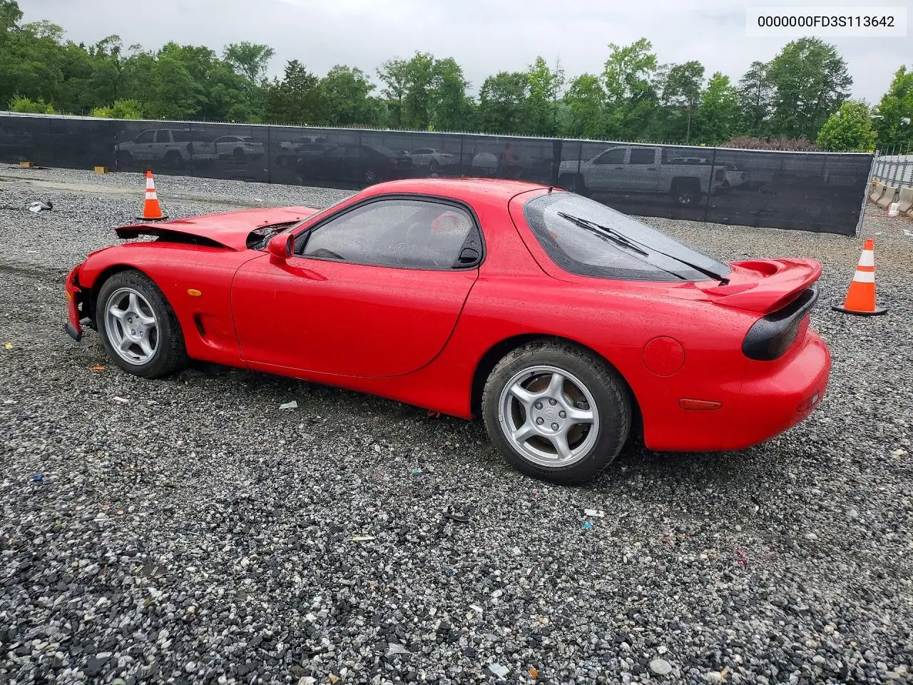 1993 Mazda Rx7 VIN: FD3S113642 Lot: 56757856
