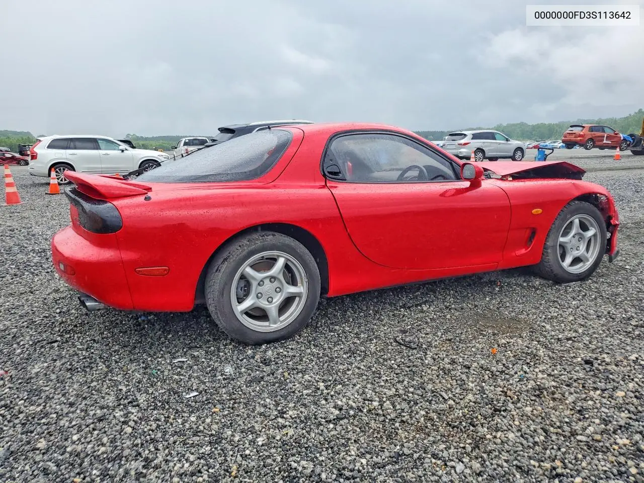 1993 Mazda Rx7 VIN: FD3S113642 Lot: 56757856