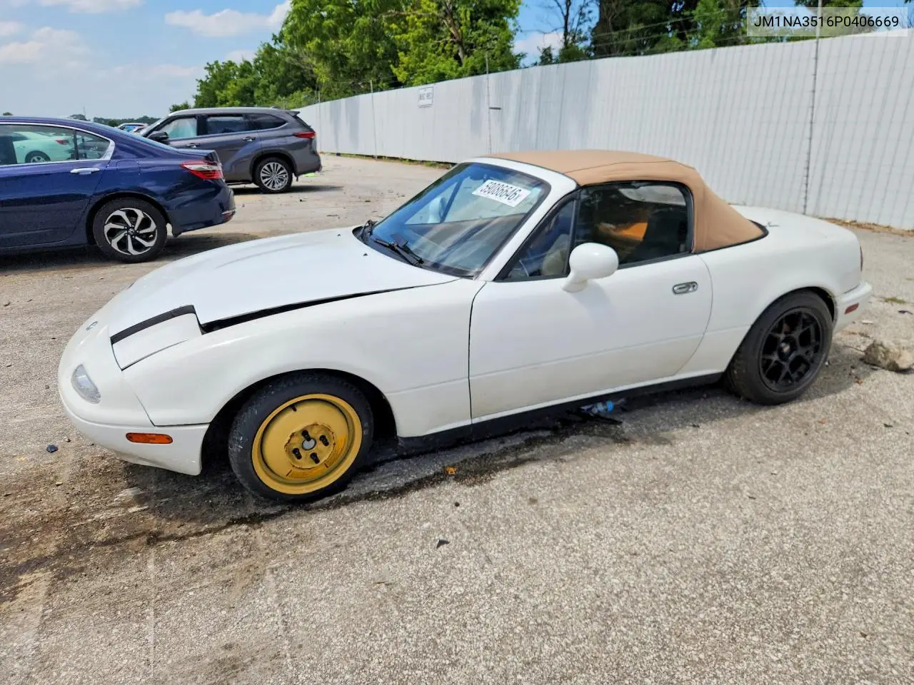 1993 Mazda Mx-5 Miata VIN: JM1NA3516P0406669 Lot: 59086646