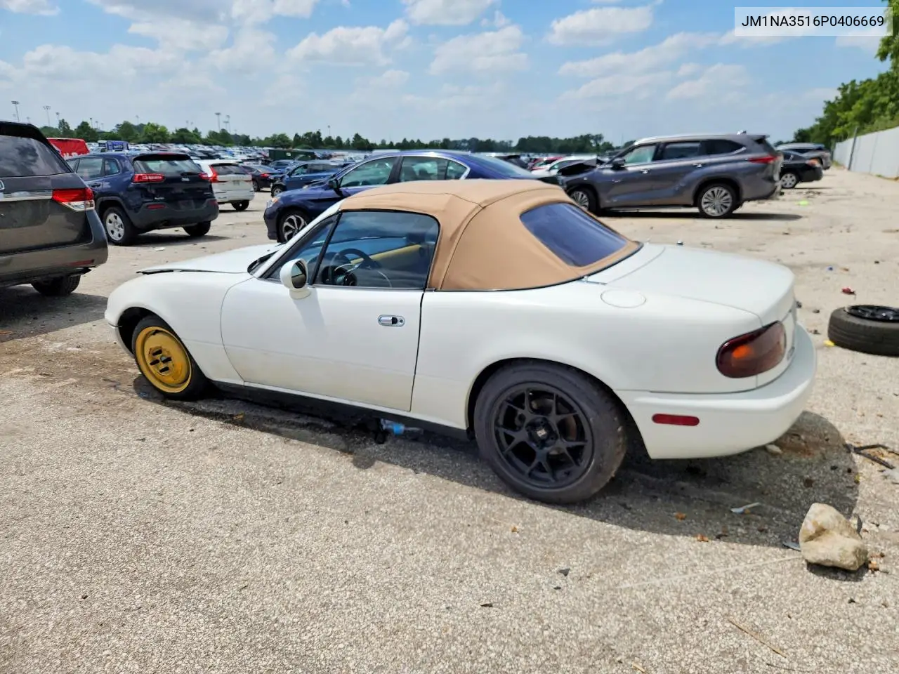 1993 Mazda Mx-5 Miata VIN: JM1NA3516P0406669 Lot: 59086646