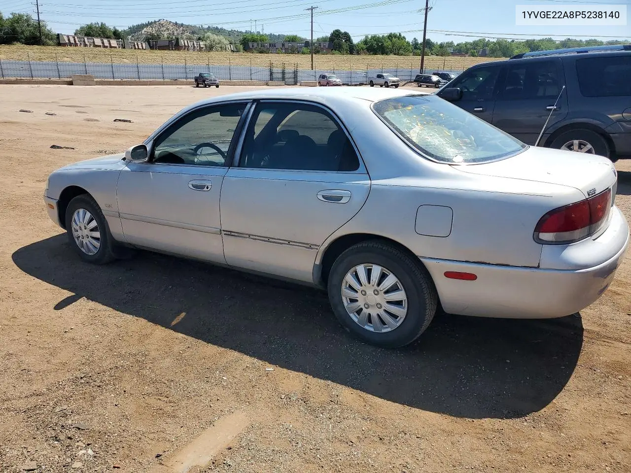 1993 Mazda 626 Dx VIN: 1YVGE22A8P5238140 Lot: 59981636