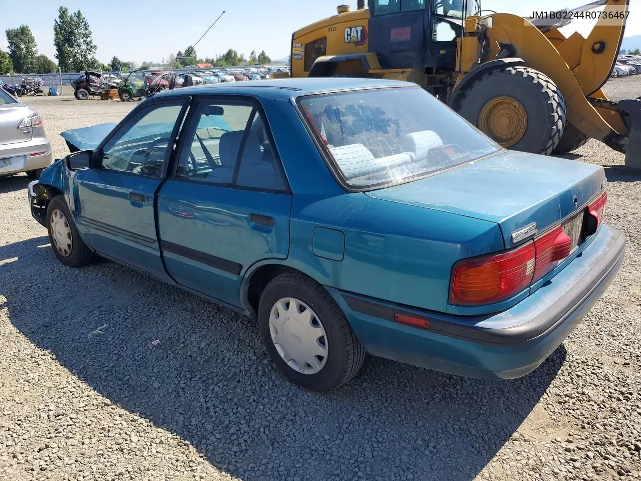 1994 Mazda Protege Dx VIN: JM1BG2244R0736467 Lot: 57345476