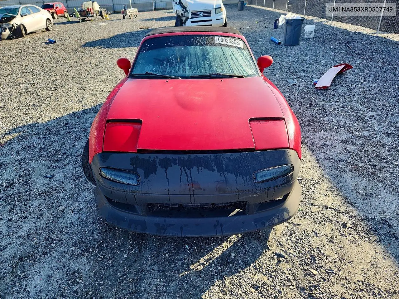1994 Mazda Mx-5 Miata VIN: JM1NA353XR0507749 Lot: 60026866