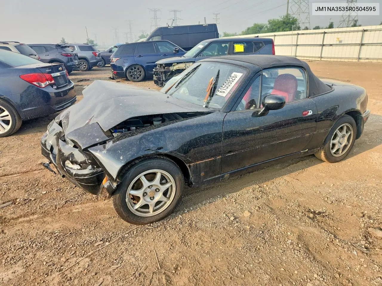 1994 Mazda Mx-5 Miata VIN: JM1NA3535R0504595 Lot: 61559826