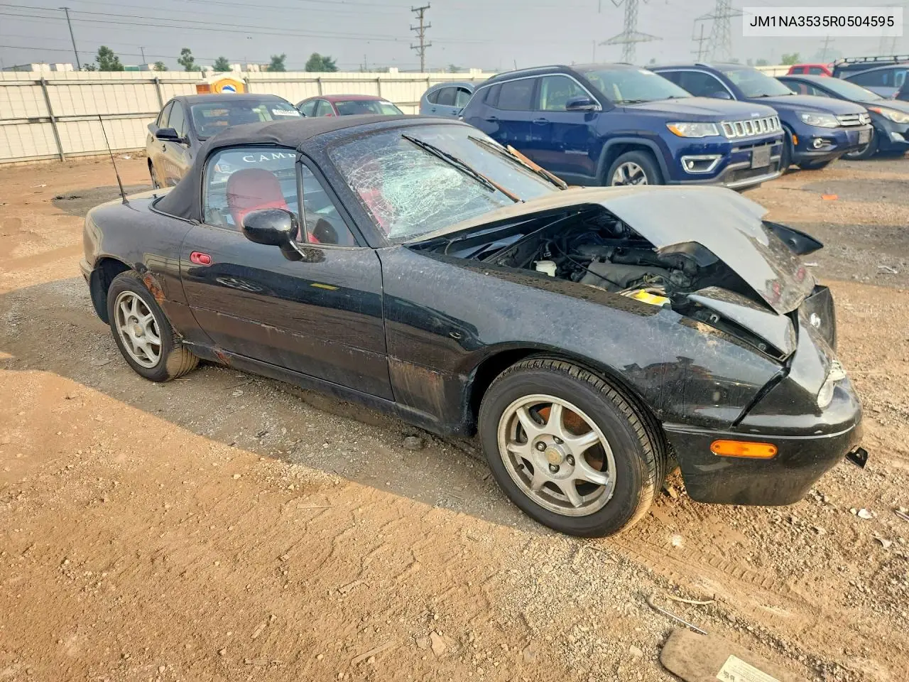 1994 Mazda Mx-5 Miata VIN: JM1NA3535R0504595 Lot: 61559826