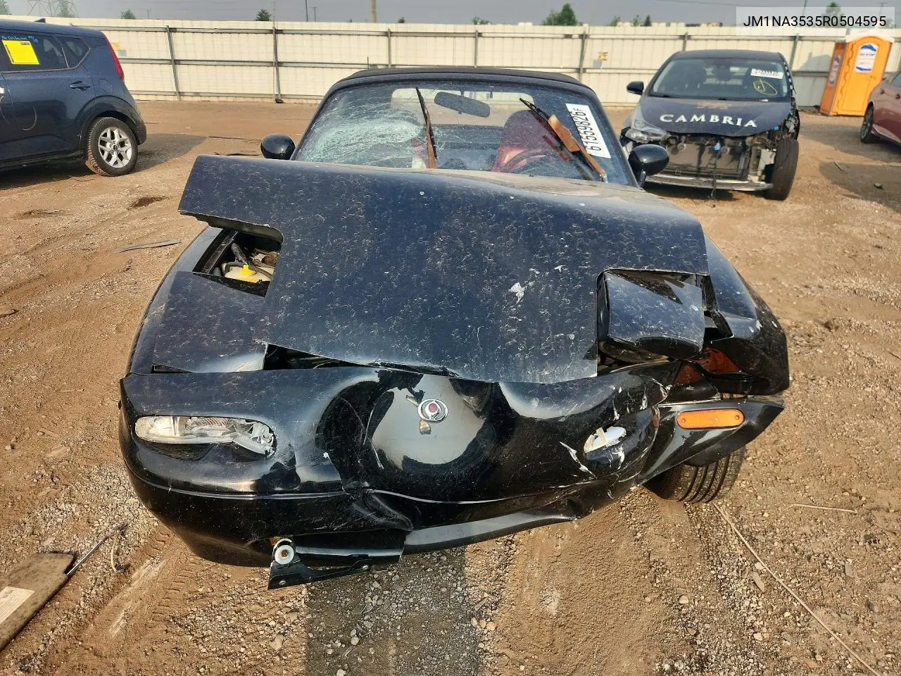 1994 Mazda Mx-5 Miata VIN: JM1NA3535R0504595 Lot: 61559826