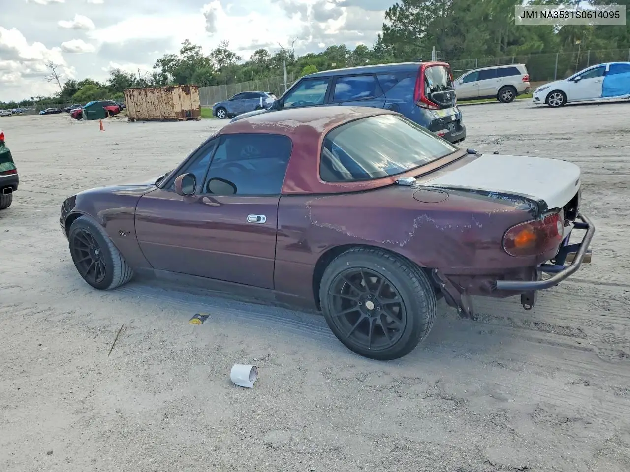 1995 Mazda Mx-5 Miata VIN: JM1NA3531S0614095 Lot: 56899606
