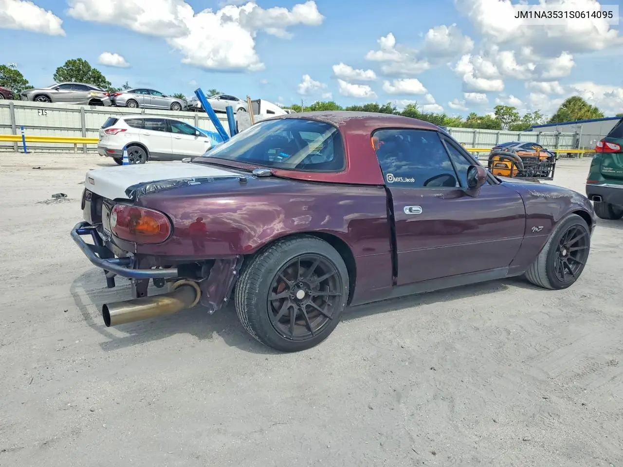 1995 Mazda Mx-5 Miata VIN: JM1NA3531S0614095 Lot: 56899606