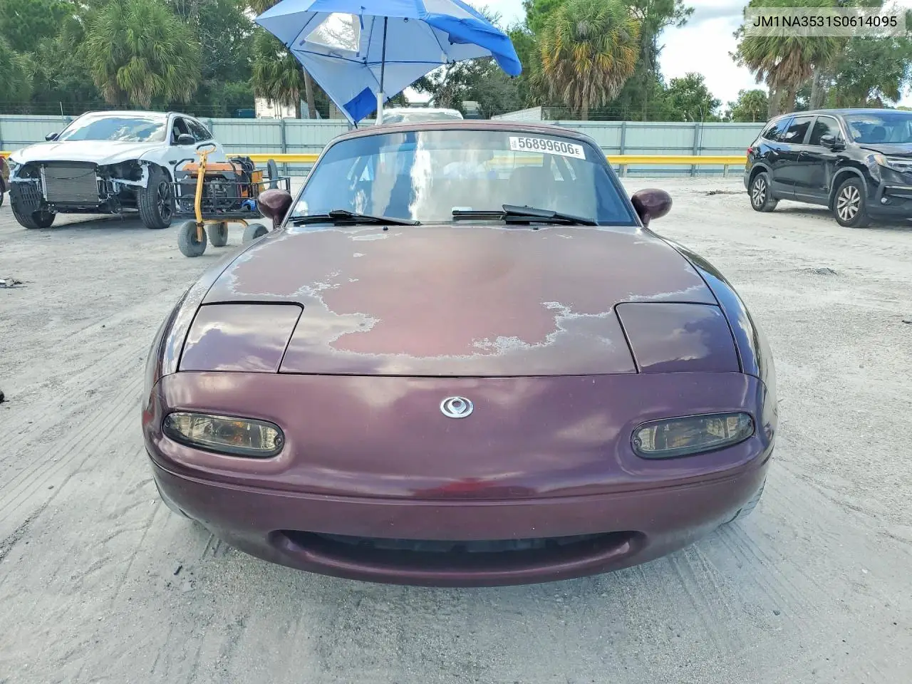 1995 Mazda Mx-5 Miata VIN: JM1NA3531S0614095 Lot: 56899606