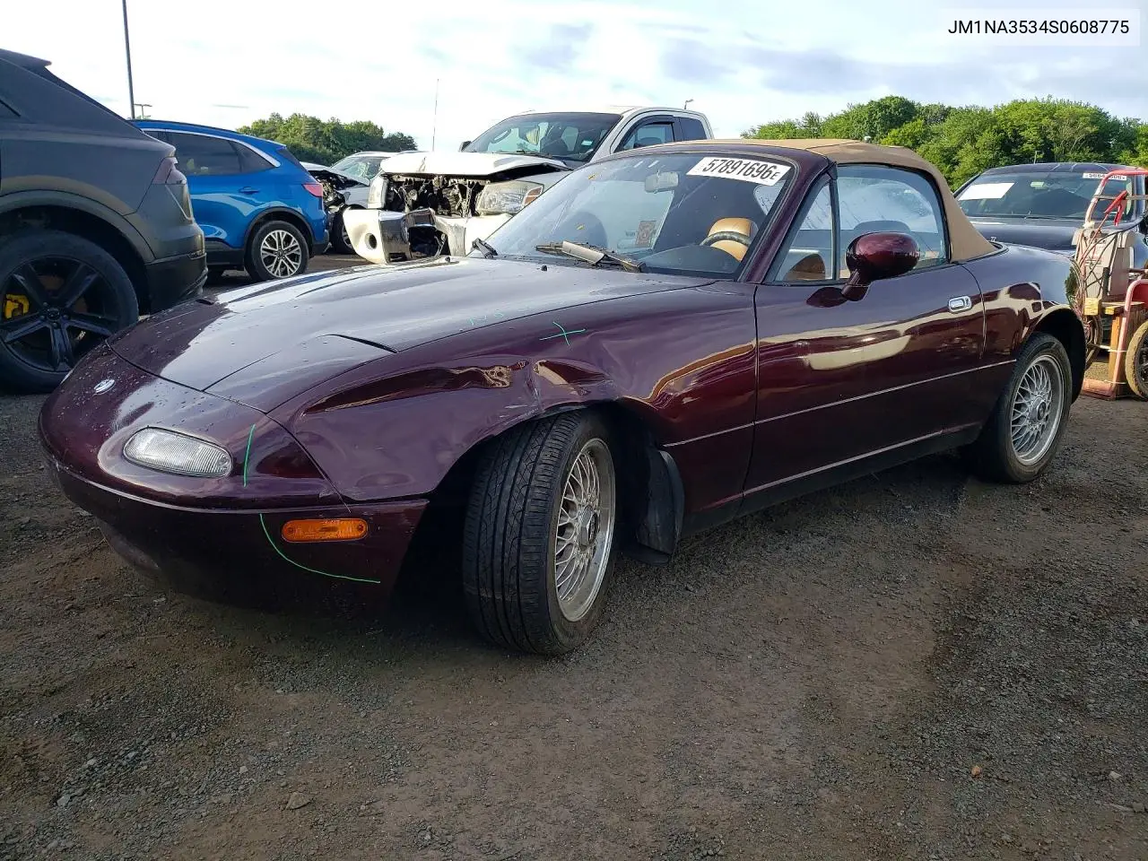 1995 Mazda Mx-5 Miata Se VIN: JM1NA3534S0608775 Lot: 57891696